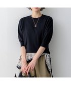 【23区/NIJYUSANKU】の【見上愛さん着用】キュプラコットン プルオーバー ニット 人気、トレンドファッション・服の通販 founy(ファニー) ファッション Fashion レディースファッション Fashion for Women トップス・カットソー Cut & Sew Tops ニット Knit Tops & Sweaters カジュアルプルオーバー・ニットトップス Pullovers & Knit Tops / Casual Pullovers 春 Spring カットソー Cut and Sewn Top キュプラ Cupro, Eco Fabric セーター Sweater, Knitwear デニム Denim, Jeans Material リラックス Relax, Relaxed Fit ワイド Wide, Wide Fit S/S・春夏 SS, Spring/Summer, Warm Season 夏 Summer エレガント 上品 Elegant 2026年 2026 thumbnail ネイビー系|ID: prp329100004921940 ipo3291000000036930097