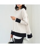 【アンフィーロ 自由区/UNFILO】のマイビューティニット ワイドクルーネック 人気、トレンドファッション・服の通販 founy(ファニー) ファッション Fashion レディースファッション Fashion for Women トップス・カットソー Cut & Sew Tops ニット Knit Tops & Sweaters ウォッシャブル Machine Washable 抗菌 Antibacterial, Bacteria-Resistant セーター Sweater, Knitwear ツイスト Tweed, Tweed Fabric トレンド Trend, Trending Now 人気 Popular, Best Seller ブロック Block, Solid Block Pattern ヘムライン Hemline, Bottom Cut ボトム Bottoms, Lower Wear ボーダー Border, Stripe モダン Modern, Contemporary 無地 Plain, Solid Color ワイド Wide, Wide Fit A/W・秋冬 Autumn/Winter thumbnail グレージュブロック|ID: prp329100004925180 ipo3291000000036957854