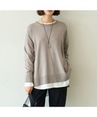 【アンフィーロ 自由区/UNFILO】のマイビューティニット ワイドクルーネック 人気、トレンドファッション・服の通販 founy(ファニー) ファッション Fashion レディースファッション Fashion for Women トップス・カットソー Cut & Sew Tops ニット Knit Tops & Sweaters ウォッシャブル Machine Washable 抗菌 Antibacterial, Bacteria-Resistant セーター Sweater, Knitwear ツイスト Tweed, Tweed Fabric トレンド Trend, Trending Now 人気 Popular, Best Seller ブロック Block, Solid Block Pattern ヘムライン Hemline, Bottom Cut ボトム Bottoms, Lower Wear ボーダー Border, Stripe モダン Modern, Contemporary 無地 Plain, Solid Color ワイド Wide, Wide Fit A/W・秋冬 Autumn/Winter thumbnail モカ|ID: prp329100004925180 ipo3291000000036957859