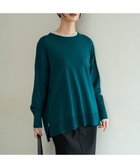 【アンフィーロ 自由区/UNFILO】のマイビューティニット ワイドクルーネック 人気、トレンドファッション・服の通販 founy(ファニー) ファッション Fashion レディースファッション Fashion for Women トップス・カットソー Cut & Sew Tops ニット Knit Tops & Sweaters ウォッシャブル Machine Washable 抗菌 Antibacterial, Bacteria-Resistant セーター Sweater, Knitwear ツイスト Tweed, Tweed Fabric トレンド Trend, Trending Now 人気 Popular, Best Seller ブロック Block, Solid Block Pattern ヘムライン Hemline, Bottom Cut ボトム Bottoms, Lower Wear ボーダー Border, Stripe モダン Modern, Contemporary 無地 Plain, Solid Color ワイド Wide, Wide Fit A/W・秋冬 Autumn/Winter thumbnail グリーン|ID: prp329100004925180 ipo3291000000036957862