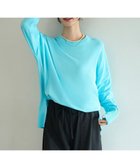 【アンフィーロ 自由区/UNFILO】のマイビューティニット ワイドクルーネック 人気、トレンドファッション・服の通販 founy(ファニー) ファッション Fashion レディースファッション Fashion for Women トップス・カットソー Cut & Sew Tops ニット Knit Tops & Sweaters ウォッシャブル Machine Washable 抗菌 Antibacterial, Bacteria-Resistant セーター Sweater, Knitwear ツイスト Tweed, Tweed Fabric トレンド Trend, Trending Now 人気 Popular, Best Seller ブロック Block, Solid Block Pattern ヘムライン Hemline, Bottom Cut ボトム Bottoms, Lower Wear ボーダー Border, Stripe モダン Modern, Contemporary 無地 Plain, Solid Color ワイド Wide, Wide Fit A/W・秋冬 Autumn/Winter thumbnail ブルー|ID: prp329100004925180 ipo3291000000036957863