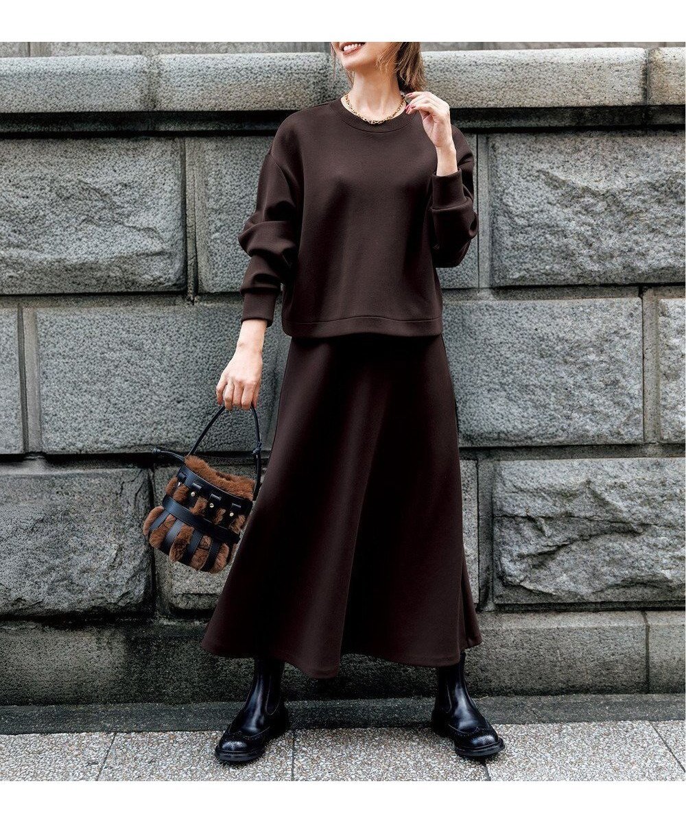 【アンフィーロ 自由区/UNFILO】の【新色登場】BEAUTY FORM JERSEY セミフレアスカート 人気、トレンドファッション・服の通販 founy(ファニー) 　ファッション　Fashion　レディースファッション　Fashion for Women　スカート　Skirts　Aライン・フレアスカート　A-Line & Flared Skirts　春　Spring　秋　Autumn　軽量　Lightweight, Ultra Light　ストレッチ　Stretch, Stretchy Fabric　トレンド　Trend, Trending Now　人気　Popular, Best Seller　フレア　Flare, Flared　冬　Winter / This Winter　A/W・秋冬　Autumn/Winter　ビジネス 仕事 通勤　Business / Work / Commuting　 other-1|ID: prp329100004925181 ipo3291000000036957886