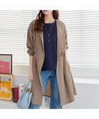 【ティアクラッセ/Tiaclasse】のタックヨーク着流しパフスリ-ブコート 人気、トレンドファッション・服の通販 founy(ファニー) ファッション Fashion レディースファッション Fashion for Women アウター Coat / Outerwear Collection コート・ロングコート・ピーコート Long Coats, Peacoats & More レディースジャケット・軽アウター Jackets 春 Spring 秋 Autumn シルバー Silver, Metallic Silver ジャケット Jacket, Outerwear スリーブ Sleeve, Long Sleeve / Short Sleeve とろみ Fluid, Flowy Fabric フェミニン Feminine, Girly ポケット Pocket, Pocket Detail ヨーク Yoke, Yoke Design A/W・秋冬 Autumn/Winter S/S・春夏 SS, Spring/Summer, Warm Season おすすめ Recommended / Our Picks 夏 Summer エレガント 上品 Elegant ビジネス 仕事 通勤 Business / Work / Commuting thumbnail ベージュ|ID: prp329100004925185 ipo3291000000036957927