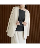 【アンフィーロ 自由区/UNFILO】の【セレモニー】BEAUTY MOVE ノーカラージャケット 人気、トレンドファッション・服の通販 founy(ファニー) ファッション Fashion レディースファッション Fashion for Women アウター Coat / Outerwear Collection レディースジャケット・軽アウター Jackets ノーカラージャケット / シンプル上品コーデ Collarless Jackets ウォッシャブル Machine Washable 春 Spring 吸水 Absorbent, Quick-Dry ジャケット Jacket, Outerwear ジョーゼット Georgette, Semi-Sheer Fabric ストレッチ Stretch, Stretchy Fabric セットアップ Set-Up, Coordinated Outfit フラット Flat, Flat Shoes 楽ちん Easy Fit, Comfortable A/W・秋冬 Autumn/Winter S/S・春夏 SS, Spring/Summer, Warm Season 夏 Summer エレガント 上品 Elegant セレモニー Ceremony 新作・新入荷 New Arrivals / New In ビジネス 仕事 通勤 Business / Work / Commuting thumbnail アイボリー|ID: prp329100004925197 ipo3291000000036958080