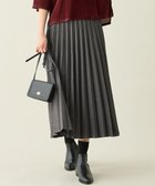 【エニー/ANY】の【新色追加/ウエストゴム】ウーリッシュプリーツスカート 人気、トレンドファッション・服の通販 founy(ファニー) ファッション Fashion レディースファッション Fashion for Women スカート Skirts プリーツスカート / 上品フェミニンスタイル Pleated Skirts スマホ Smartphone, Mobile Device フレア Flare, Flared プリーツ Pleats, Pleated A/W・秋冬 Autumn/Winter 再入荷 Restock / Back in Stock エレガント 上品 Elegant thumbnail グレー|ID: prp329100004925206 ipo3291000000036958206
