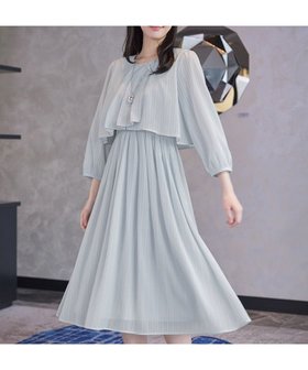 【ティアクラッセ/Tiaclasse】の【新色追加】シフォンドレープワンピース 人気、トレンドファッション・服の通販 founy(ファニー) ファッション Fashion レディースファッション Fashion for Women ワンピース Dresses アクセサリー Fashion Accessories ウォッシャブル Machine Washable オケージョン Occasion Wear 春 Spring 洗える Machine Washable 秋 Autumn カーディガン Cardigan, Knitwear セットアップ Set-Up, Coordinated Outfit チュニック Tunic, Long Top フェミニン Feminine, Girly フレア Flare, Flared ポケット Pocket, Pocket Detail ラウンド Round, Round Neck 楽ちん Easy Fit, Comfortable 冬 Winter / This Winter A/W・秋冬 Autumn/Winter 再入荷 Restock / Back in Stock エレガント 上品 Elegant 新作・新入荷 New Arrivals / New In 結婚式 Wedding |ID:prp329100004925216