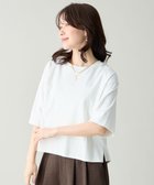 【エニー/ANY】の【Sサイズあり】オーガニックコットンスムース5分袖Tシャツ 人気、トレンドファッション・服の通販 founy(ファニー) ファッション Fashion レディースファッション Fashion for Women トップス・カットソー Cut & Sew Tops シャツ・ブラウス・オフィスカジュアル Elegant Blouses & Button-Ups ロングTシャツ・Tシャツ Longline T-Shirts & Tees カットソー・ベーシックTシャツ Cut-and-Sewn Tops / Stretch Tees & Basics インド Indian Textile インナー Innerwear 春 Spring カットソー Cut and Sewn Top ジャケット Jacket, Outerwear バランス Balance, Style Balance マキシ Maxi, Full Length ワイド Wide, Wide Fit S/S・春夏 SS, Spring/Summer, Warm Season 夏 Summer エレガント 上品 Elegant thumbnail ホワイト|ID: prp329100004925218 ipo3291000000036958394