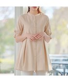 【ティアクラッセ/Tiaclasse】の【新色追加】バンドカラーシャツチュニックブラウス 人気、トレンドファッション・服の通販 founy(ファニー) ファッション Fashion レディースファッション Fashion for Women トップス・カットソー Cut & Sew Tops シャツ・ブラウス・オフィスカジュアル Elegant Blouses & Button-Ups アクセサリー Fashion Accessories ウォッシャブル Machine Washable 春 Spring 洗える Machine Washable 秋 Autumn カーディガン Cardigan, Knitwear シャンブレー Chambray, Denim-Like Fabric シンプル Simple, Minimal ストライプ Stripe, Striped Pattern チュニック Tunic, Long Top 長袖 Long Sleeve, Full Sleeve フレア Flare, Flared フロント Front, Front Design ポケット Pocket, Pocket Detail ロング Long, Long-Length ロールアップ Roll-Up, Cuffed Hem S/S・春夏 SS, Spring/Summer, Warm Season 再入荷 Restock / Back in Stock 夏 Summer エレガント 上品 Elegant 新作・新入荷 New Arrivals / New In thumbnail ベージュストライプ|ID: prp329100004925227 ipo3291000000036958594