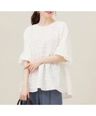 【エニィ スィス/any SiS】の【洗える】ワッフルライクフクレジャカード チュニック 人気、トレンドファッション・服の通販 founy(ファニー) ファッション Fashion レディースファッション Fashion for Women トップス・カットソー Cut & Sew Tops シャツ・ブラウス・オフィスカジュアル Elegant Blouses & Button-Ups ロングTシャツ・Tシャツ Longline T-Shirts & Tees カットソー・ベーシックTシャツ Cut-and-Sewn Tops / Stretch Tees & Basics エアリー Airy Texture エレガント 上品 Elegant 春 Spring 洗える Machine Washable カットソー Cut and Sewn Top ギャザー Gathered, Ruffled シャーリング Shirring, Ruched シンプル Simple, Minimal ジャカード/ジャガード Jacquard, Woven Pattern スリーブ Sleeve, Long Sleeve / Short Sleeve チュニック Tunic, Long Top デニム Denim, Jeans Material バルーン Balloon, Balloon Silhouette ペプラム Peplum, Flared Hem ループ Loop, Loop Knit S/S・春夏 SS, Spring/Summer, Warm Season おすすめ Recommended / Our Picks 夏 Summer 新作・新入荷 New Arrivals / New In thumbnail オフ|ID: prp329100004925237 ipo3291000000036958707