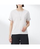 【ジェイ プレス/J.PRESS】の【WEB限定カラーあり・洗える】コットンスムース ハシゴレース カットソー グレージュ系|ID: prp329100004925261 ipo3291000000036958899