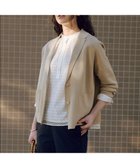 【ジェイ プレス/J.PRESS】の【昨年ご好評・オンオフ使える・冷房対策に】Cotton Acetate ニット ジャケット ベージュ系|ID: prp329100004925280 ipo3291000000036959048