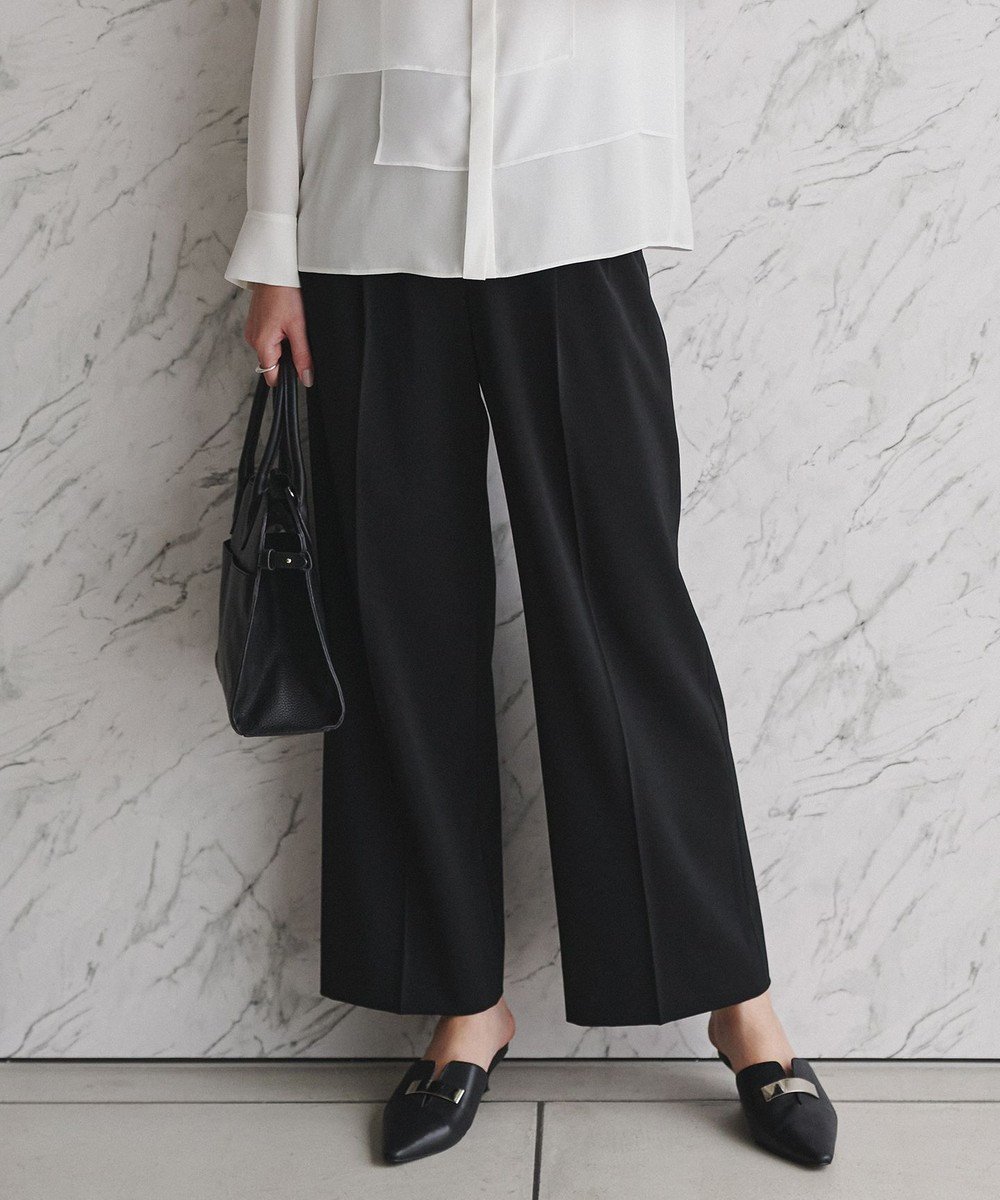 【アイシービー/iCB】のFied ワイドパンツ インテリア・キッズ・メンズ・レディースファッション・服の通販 founy(ファニー) ファッション Fashion レディースファッション Fashion for Women パンツ Pants & Trousers 洗える Machine Washable ジャケット Jacket, Outerwear スタイリッシュ Stylish, Fashionable ストレッチ Stretch, Stretchy Fabric スマート Smart, Elegant スーツ Suit, Formalwear セットアップ Set-Up, Coordinated Outfit センター Center, Center Line チェック Check, Plaid, Tartan 人気 Popular, Best Seller ハイネック High Neck, Mock Neck ラップ Wrap, Wrap Design ワイド Wide, Wide Fit A/W・秋冬 Autumn/Winter S/S・春夏 SS, Spring/Summer, Warm Season 夏 Summer セレモニー Ceremony ビジネス 仕事 通勤 Business / Work / Commuting ブラック系|ID: prp329100004925283 ipo3291000000036959068