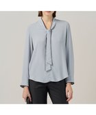 【アイシービー/iCB】の【新色追加】BackSatinAmunzen 配色ボウタイブラウス 人気、トレンドファッション・服の通販 founy(ファニー) ファッション Fashion レディースファッション Fashion for Women トップス・カットソー Cut & Sew Tops シャツ・ブラウス・オフィスカジュアル Elegant Blouses & Button-Ups インナー Innerwear サテン Satin, Glossy Fabric ジャケット Jacket, Outerwear ストライプ Stripe, Striped Pattern スーツ Suit, Formalwear チェーン Chain, Chain Strap トリミング Trimming, Decorative Edge 長袖 Long Sleeve, Full Sleeve ハイネック High Neck, Mock Neck A/W・秋冬 Autumn/Winter エレガント 上品 Elegant セレモニー Ceremony ビジネス 仕事 通勤 Business / Work / Commuting 2025年 2025 2025-2026秋冬・A/W Autumn/Winter 2025–26 AW25–26 thumbnail サックスグレー|ID: prp329100004925308 ipo3291000000036959282