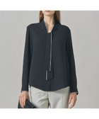 【アイシービー/iCB】の【新色追加】BackSatinAmunzen 配色ボウタイブラウス 人気、トレンドファッション・服の通販 founy(ファニー) ファッション Fashion レディースファッション Fashion for Women トップス・カットソー Cut & Sew Tops シャツ・ブラウス・オフィスカジュアル Elegant Blouses & Button-Ups インナー Innerwear サテン Satin, Glossy Fabric ジャケット Jacket, Outerwear ストライプ Stripe, Striped Pattern スーツ Suit, Formalwear チェーン Chain, Chain Strap トリミング Trimming, Decorative Edge 長袖 Long Sleeve, Full Sleeve ハイネック High Neck, Mock Neck A/W・秋冬 Autumn/Winter エレガント 上品 Elegant セレモニー Ceremony ビジネス 仕事 通勤 Business / Work / Commuting 2025年 2025 2025-2026秋冬・A/W Autumn/Winter 2025–26 AW25–26 thumbnail ブラック|ID: prp329100004925308 ipo3291000000036959284
