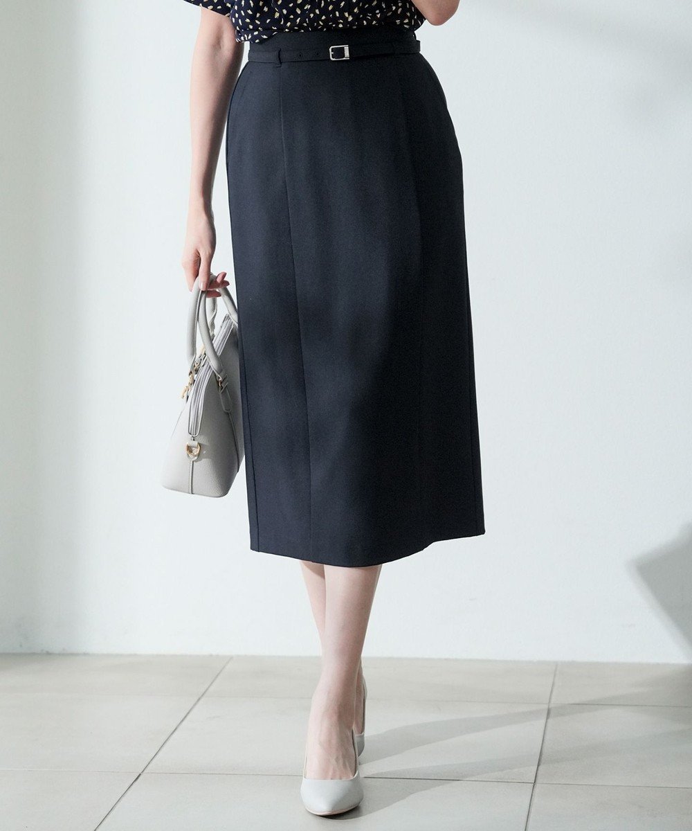 【エニィ スィス/any SiS】のスマートビューティストレッチベルト スカート インテリア・キッズ・メンズ・レディースファッション・服の通販 founy(ファニー) 　ファッション　Fashion　レディースファッション　Fashion for Women　スカート　Skirts　ベルト&ウエストマーク　Belts & Waist Accessories　吸水　Absorbent, Quick-Dry　シンプル　Simple, Minimal　ジャケット　Jacket, Outerwear　ストレッチ　Stretch, Stretchy Fabric　スマート　Smart, Elegant　セットアップ　Set-Up, Coordinated Outfit　トレンド　Trend, Trending Now　バランス　Balance, Style Balance　パターン　Pattern, Design Print　フィット　Fit, Slim Fit　ポケット　Pocket, Pocket Detail　ロング　Long, Long-Length　ワイド　Wide, Wide Fit　A/W・秋冬　Autumn/Winter　S/S・春夏　SS, Spring/Summer, Warm Season　おすすめ　Recommended / Our Picks　夏　Summer　エレガント 上品　Elegant　新作・新入荷　New Arrivals / New In　ビジネス 仕事 通勤　Business / Work / Commuting　ネイビー|ID: prp329100004925309 ipo3291000000036959297