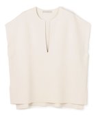 【アンフィーロ 自由区/UNFILO】の【WEB限定カラー】スゴ機能美ニット キーネック ジレ グレージュ|ID: prp329100004925312 ipo3291000000036959326