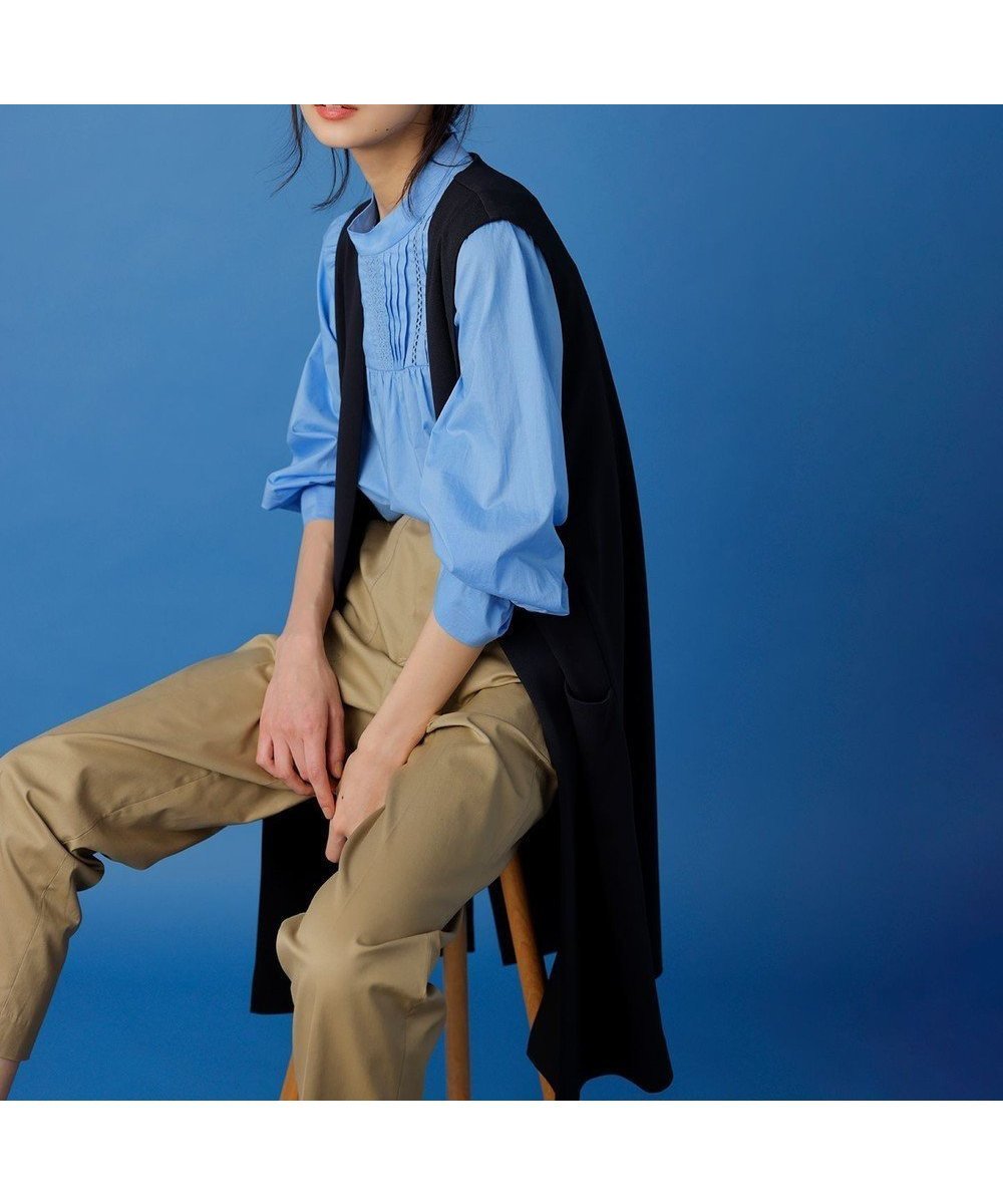 【アンフィーロ 自由区/UNFILO】の【セットアップ対応/セレモニー】BEAUTY MOVE ロングジレ インテリア・キッズ・メンズ・レディースファッション・服の通販 founy(ファニー) 　ファッション　Fashion　レディースファッション　Fashion for Women　アウター　Coat / Outerwear Collection　レディースジャケット・軽アウター　Jackets　カットソー　Cut and Sewn Top　ジャケット　Jacket, Outerwear　ストレッチ　Stretch, Stretchy Fabric　スリット　Slit, Slit Detail　セットアップ　Set-Up, Coordinated Outfit　A/W・秋冬　Autumn/Winter　S/S・春夏　SS, Spring/Summer, Warm Season　おすすめ　Recommended / Our Picks　夏　Summer　セレモニー　Ceremony　ネイビー|ID: prp329100004925337 ipo3291000000036959883