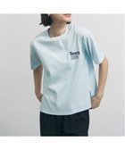 【アンフィーロ 自由区/UNFILO】の【VERY掲載】BEAUTY FORM-T cotton ロゴ ハーフスリーブ Tシャツ ライトブルー|ID: prp329100004925341 ipo3291000000036959949