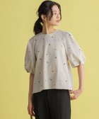 【組曲/KUMIKYOKU】の【WEB限定】ミニフラワーエンブロイダリー ブラウス 人気、トレンドファッション・服の通販 founy(ファニー) ファッション Fashion レディースファッション Fashion for Women トップス・カットソー Cut & Sew Tops シャツ・ブラウス・オフィスカジュアル Elegant Blouses & Button-Ups 春 Spring ギャザー Gathered, Ruffled サッカー Seersucker, Summer Fabric スリーブ Sleeve, Long Sleeve / Short Sleeve セットアップ Set-Up, Coordinated Outfit フェミニン Feminine, Girly ペプラム Peplum, Flared Hem S/S・春夏 SS, Spring/Summer, Warm Season おすすめ Recommended / Our Picks 夏 Summer thumbnail ベージュ系7|ID: prp329100004925348 ipo3291000000036960006