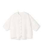 【アンフィーロ 自由区/UNFILO】の【VERY掲載】BEAUTY FORM JERSEY light スナップカーディガン オフ|ID: prp329100004925356 ipo3291000000036960053