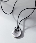 【23区/NIJYUSANKU】の【Oggi掲載/好評につき追加】メタルリングトップ ネックレス シルバー系|ID: prp329100004925387 ipo3291000000036960282