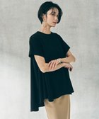 【アンフィーロ 自由区/UNFILO】の【一部店舗限定カラー】BEAUTY FORM-T フレアTシャツ [一部店舗限定]ブラック|ID: prp329100004925402 ipo3291000000036960410