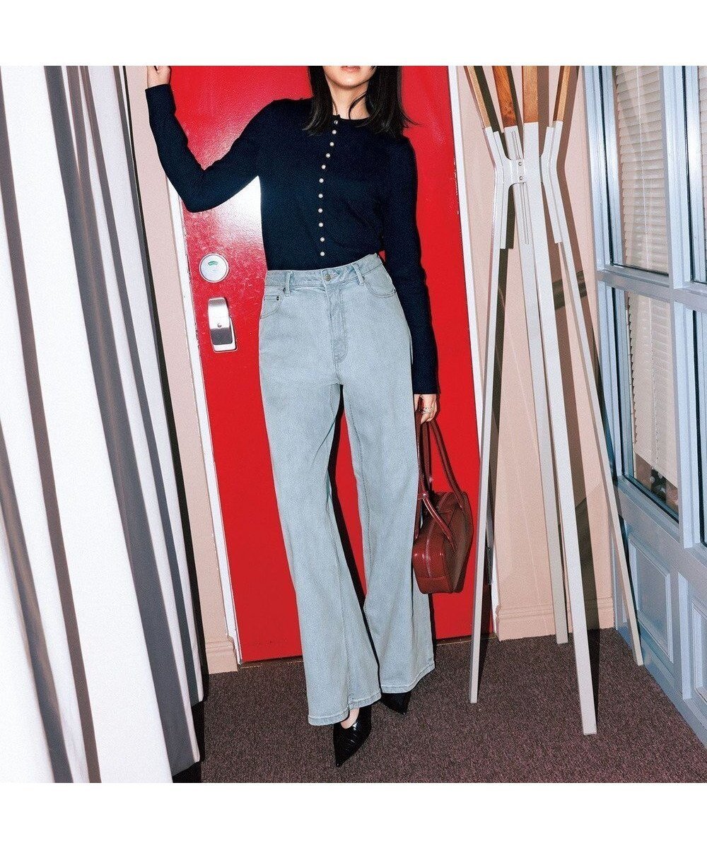 【アンフィーロ 自由区/UNFILO】の【UNFILO DENIM】バギーデニム インテリア・キッズ・メンズ・レディースファッション・服の通販 founy(ファニー) ファッション Fashion レディースファッション Fashion for Women パンツ Pants & Trousers デニムパンツ・ジーンズ・美脚デニム Denim Jeans & Pants 春 Spring 軽量 Lightweight, Ultra Light ストレッチ Stretch, Stretchy Fabric デニム Denim, Jeans Material バランス Balance, Style Balance フィット Fit, Slim Fit フレア Flare, Flared ワイド Wide, Wide Fit A/W・秋冬 Autumn/Winter S/S・春夏 SS, Spring/Summer, Warm Season 再入荷 Restock / Back in Stock 夏 Summer 新作・新入荷 New Arrivals / New In アイスブルー|ID: prp329100004925413 ipo3291000000036960470