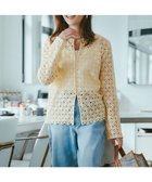 【アンフィーロ 自由区/UNFILO】の【前後着用可能】ラッセルレース 2WAYプルオーバー イエロー|ID: prp329100004925437 ipo3291000000036960664