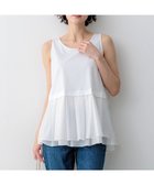 【23区/NIJYUSANKU】のナチュラルコットンベア シアーペプラム タンクトップ 人気、トレンドファッション・服の通販 founy(ファニー) ファッション Fashion レディースファッション Fashion for Women トップス・カットソー Cut & Sew Tops 春 Spring カットソー Cut and Sewn Top カーディガン Cardigan, Knitwear シアー Sheer, See-Through ストレッチ Stretch, Stretchy Fabric タンク Tank Top, Sleeveless Top ドッキング Docking, Mixed Material ノースリーブ Sleeveless, No-Sleeve ペプラム Peplum, Flared Hem レース Lace, Lace Fabric ロング Long, Long-Length S/S・春夏 SS, Spring/Summer, Warm Season 夏 Summer エレガント 上品 Elegant 2026年 2026 thumbnail ホワイト系|ID: prp329100004925467 ipo3291000000036960934