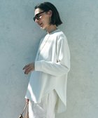 【アンフィーロ 自由区/UNFILO】のジョーゼット ラウンドテール プルオーバー オフ|ID: prp329100004925550 ipo3291000000036961489