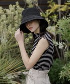 【ムーンバット/MOONBAT】の【一級遮光/UVカット】UVラフィネハット(つばの広さノーマル)速乾/接触冷感/手洗いOK/サイズ調整可能/抗菌防臭加工 ブラック|ID: prp329100004925600 ipo3291000000036961940