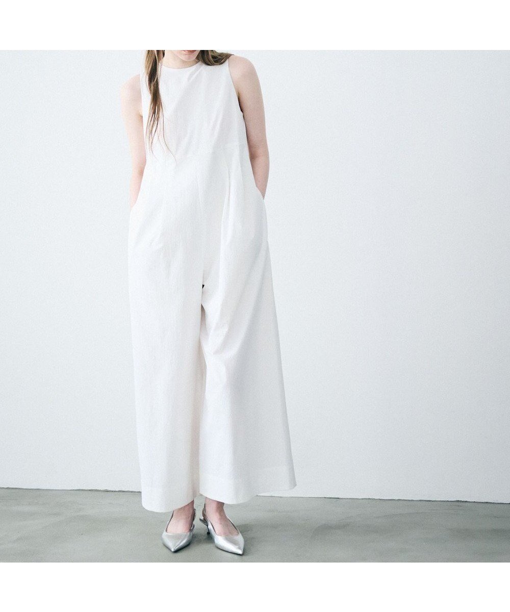 【アンクレイヴ/uncrave】のクールタッチカラータイプライター オールインワン 人気、トレンドファッション・服の通販 founy(ファニー) 　ファッション　Fashion　レディースファッション　Fashion for Women　ワンピース　Dresses　オールインワン・ワンピース　Dresses and Jumpsuits　サロペット&オールインワン　Dungarees & Jumpsuit Styles　春　Spring　吸水　Absorbent, Quick-Dry　ジャケット　Jacket, Outerwear　タイプライター　Typewriter Fabric, Crisp Cotton　トレンド　Trend, Trending Now　フィット　Fit, Slim Fit　フレア　Flare, Flared　ペプラム　Peplum, Flared Hem　マキシ　Maxi, Full Length　リラックス　Relax, Relaxed Fit　ワイド　Wide, Wide Fit　S/S・春夏　SS, Spring/Summer, Warm Season　夏　Summer　 other-1|ID: prp329100004925616 ipo3291000000036962020