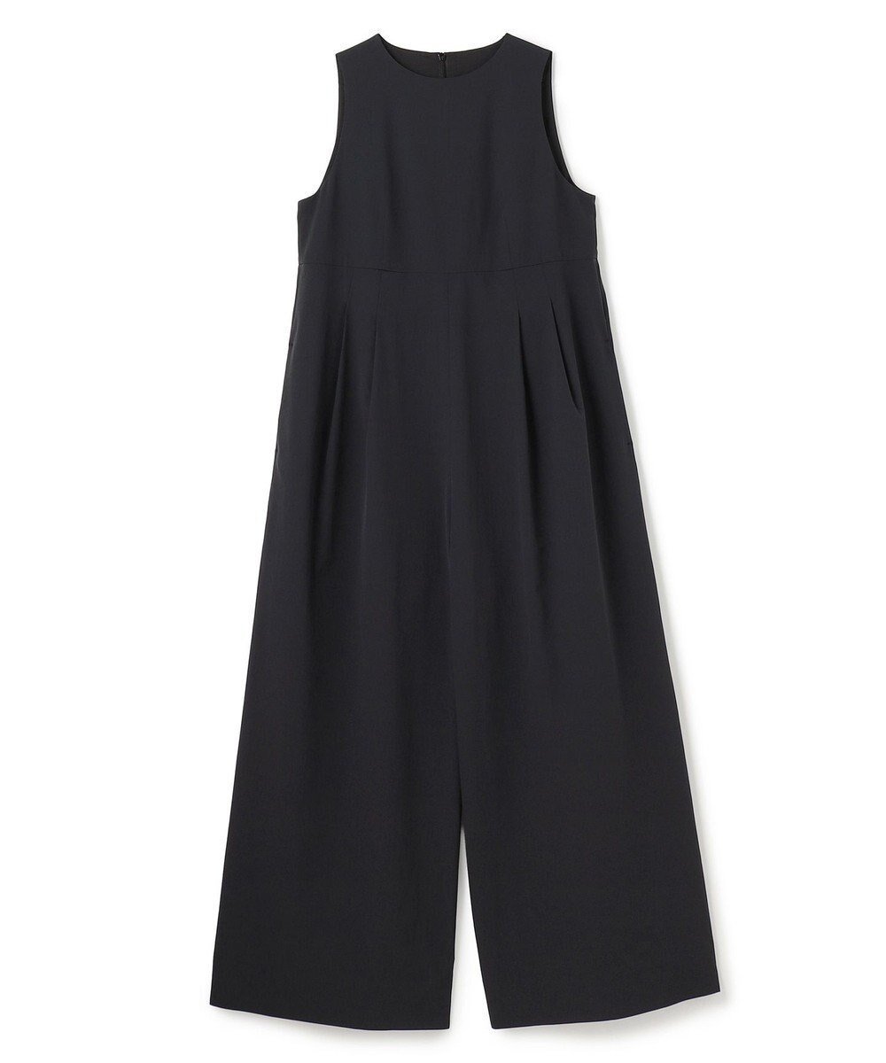 【アンクレイヴ/uncrave】のクールタッチカラータイプライター オールインワン インテリア・キッズ・メンズ・レディースファッション・服の通販 founy(ファニー) 　ファッション　Fashion　レディースファッション　Fashion for Women　ワンピース　Dresses　オールインワン・ワンピース　Dresses and Jumpsuits　サロペット&オールインワン　Dungarees & Jumpsuit Styles　春　Spring　吸水　Absorbent, Quick-Dry　ジャケット　Jacket, Outerwear　タイプライター　Typewriter Fabric, Crisp Cotton　トレンド　Trend, Trending Now　フィット　Fit, Slim Fit　フレア　Flare, Flared　ペプラム　Peplum, Flared Hem　マキシ　Maxi, Full Length　リラックス　Relax, Relaxed Fit　ワイド　Wide, Wide Fit　S/S・春夏　SS, Spring/Summer, Warm Season　夏　Summer　ブラック|ID: prp329100004925616 ipo3291000000036962032