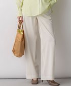 【23区/NIJYUSANKU】の【CanCam・CLASSY.掲載】リネンレーヨンストレッチ ワイドパンツ オフ系|ID: prp329100004925627 ipo3291000000036962092