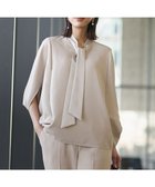 【アイシービー/iCB】の【WEB限定カラーあり】FluidBackSatin ドルマンスリーブボウタイブラウス 人気、トレンドファッション・服の通販 founy(ファニー) ファッション Fashion レディースファッション Fashion for Women トップス・カットソー Cut & Sew Tops シャツ・ブラウス・オフィスカジュアル Elegant Blouses & Button-Ups エレガント 上品 Elegant 春 Spring サテン Satin, Glossy Fabric シンプル Simple, Minimal セットアップ Set-Up, Coordinated Outfit なめらか Smooth, Silky Texture ワイド Wide, Wide Fit S/S・春夏 SS, Spring/Summer, Warm Season おすすめ Recommended / Our Picks 夏 Summer 2026年 2026 thumbnail トープ[WEB限定]|ID: prp329100004925632 ipo3291000000036962114