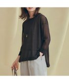 【23区/NIJYUSANKU】の【洗える】シャイニーシアー ボートネック ニット ダークブラウン系|ID: prp329100004925639 ipo3291000000036962151