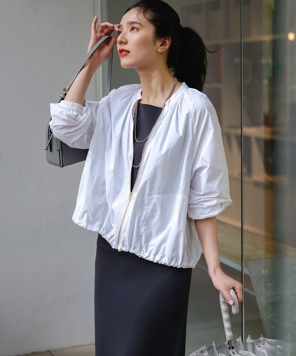 【アンフィーロ 自由区/UNFILO】の【VERY掲載】My everyday ブルゾン インテリア・キッズ・メンズ・レディースファッション・服の通販 founy(ファニー) 　雑誌掲載アイテム　Magazine Picks & Fashion Features　ファッション雑誌　Fashion Magazines　ヴェリィ　VERY　ファッション　Fashion　レディースファッション　Fashion for Women　アウター　Coat / Outerwear Collection　レディースジャケット・軽アウター　Jackets　ブルゾンジャケット・スポーティアウター　Blouson Jackets　春　Spring　5月号　May Issue　ギャザー　Gathered, Ruffled　軽量　Lightweight, Ultra Light　ジャケット　Jacket, Outerwear　スリーブ　Sleeve, Long Sleeve / Short Sleeve　雑誌　Magazine, Fashion Magazine　フィット　Fit, Slim Fit　フォルム　Silhouette, Form　ブルゾン　Blouson, Bomber Jacket　ポケット　Pocket, Pocket Detail　S/S・春夏　SS, Spring/Summer, Warm Season　再入荷　Restock / Back in Stock　夏　Summer　新作・新入荷　New Arrivals / New In　オフ|ID: prp329100004925658 ipo3291000000036962253