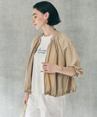 【アンフィーロ 自由区/UNFILO】の【VERY掲載】My everyday ブルゾン ベージュ|ID: prp329100004925658 ipo3291000000036962257