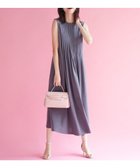 【組曲/KUMIKYOKU】のサマージャージタック ワンピース 人気、トレンドファッション・服の通販 founy(ファニー) ファッション Fashion レディースファッション Fashion for Women ワンピース Dresses エレガント 上品 Elegant 春 Spring 吸水 Absorbent, Quick-Dry シューズ Shoes, Footwear ノースリーブ Sleeveless, No-Sleeve フィット Fit, Slim Fit フラット Flat, Flat Shoes フレア Flare, Flared ペチコート Petticoat, Underskirt ポケット Pocket, Pocket Detail S/S・春夏 SS, Spring/Summer, Warm Season 夏 Summer thumbnail グレー系|ID: prp329100004925681 ipo3291000000036962391