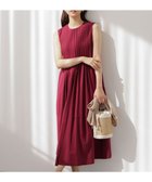 【組曲/KUMIKYOKU】のサマージャージタック ワンピース 人気、トレンドファッション・服の通販 founy(ファニー) ファッション Fashion レディースファッション Fashion for Women ワンピース Dresses エレガント 上品 Elegant 春 Spring 吸水 Absorbent, Quick-Dry シューズ Shoes, Footwear ノースリーブ Sleeveless, No-Sleeve フィット Fit, Slim Fit フラット Flat, Flat Shoes フレア Flare, Flared ペチコート Petticoat, Underskirt ポケット Pocket, Pocket Detail S/S・春夏 SS, Spring/Summer, Warm Season 夏 Summer thumbnail ガーネット系|ID: prp329100004925681 ipo3291000000036962396