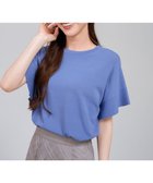 【エニィ スィス/any SiS】の【アイスタッチ】フレンチスリーブ ニット ブルー|ID: prp329100004925708 ipo3291000000036962568