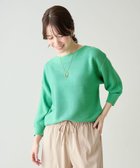 【エニー/ANY】のアクリルガーターニット グリーン|ID: prp329100004925714 ipo3291000000036962601