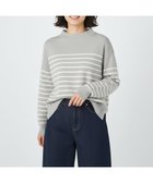 【エニー/ANY】の【新色追加】ハイネックデイリーニット グレー×オフ|ID: prp329100004925719 ipo3291000000036962647