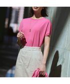 【23区/NIJYUSANKU】の【新色追加/見上愛さん着用】レーヨンポリエステルストレッチ プルオーバー ニット ピンク系|ID: prp329100004925731 ipo3291000000036962699