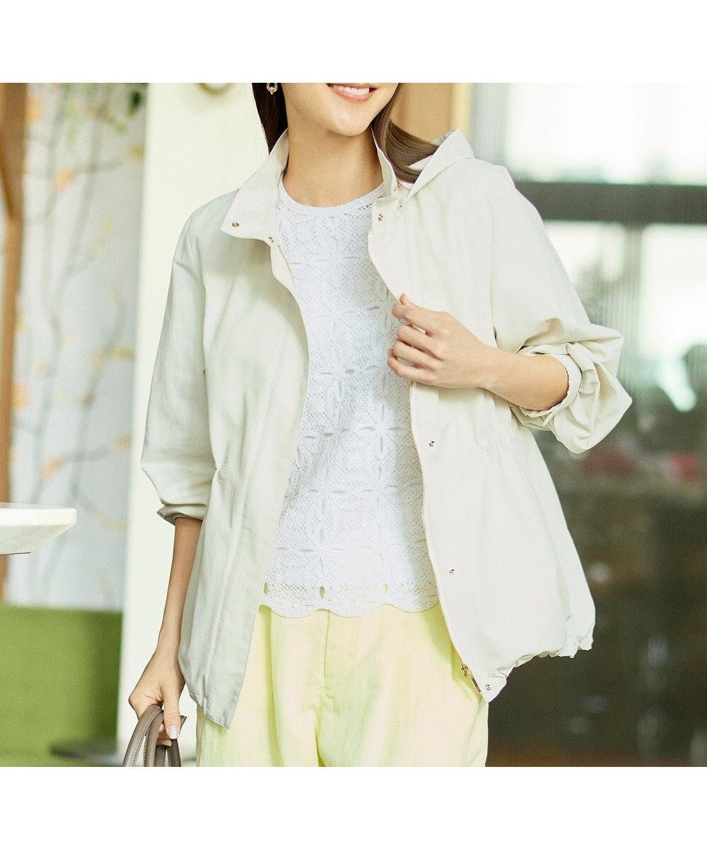 【自由区/JIYU-KU】の【ご好評につき再入荷・フード取り外し可能】コットンナイロンタッサー ブルゾン Ⅱ 人気、トレンドファッション・服の通販 founy(ファニー) 　ファッション　Fashion　レディースファッション　Fashion for Women　アウター　Coat / Outerwear Collection　レディースジャケット・軽アウター　Jackets　ブルゾンジャケット・スポーティアウター　Blouson Jackets　ジャケット　Jacket, Outerwear　スタンド　Stand Collar, Upright Stand　ドローコード　Drawcord, Drawstring Cord　ドローストリング　Drawstring, Pull Cord　ブルゾン　Blouson, Bomber Jacket　人気　Popular, Best Seller　再入荷　Restock / Back in Stock　夏　Summer　春　Spring　S/S・春夏　SS, Spring/Summer, Warm Season　 other-1|ID: prp329100004925739 ipo3291000000036962741