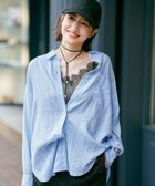 【エニー/ANY】の【Sサイズあり】ヨーロピアンリネンオーバーシャツ 人気、トレンドファッション・服の通販 founy(ファニー) ファッション Fashion レディースファッション Fashion for Women トップス・カットソー Cut & Sew Tops シャツ・ブラウス・オフィスカジュアル Elegant Blouses & Button-Ups インナー Innerwear 春 Spring スウェット / スエット Sweatshirt, Sweatwear タンク Tank Top, Sleeveless Top バランス Balance, Style Balance リネン Linen, Linen Fabric S/S・春夏 SS, Spring/Summer, Warm Season おすすめ Recommended / Our Picks 夏 Summer thumbnail ライトブルーストライプ|ID: prp329100004925770 ipo3291000000036962848