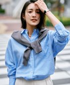 【エニー/ANY】の【Sサイズあり】ヨーロピアンリネンオーバーシャツ 人気、トレンドファッション・服の通販 founy(ファニー) ファッション Fashion レディースファッション Fashion for Women トップス・カットソー Cut & Sew Tops シャツ・ブラウス・オフィスカジュアル Elegant Blouses & Button-Ups インナー Innerwear 春 Spring スウェット / スエット Sweatshirt, Sweatwear タンク Tank Top, Sleeveless Top バランス Balance, Style Balance リネン Linen, Linen Fabric S/S・春夏 SS, Spring/Summer, Warm Season おすすめ Recommended / Our Picks 夏 Summer thumbnail ブルー|ID: prp329100004925770 ipo3291000000036962859
