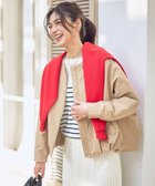 【エニー/ANY】の撥水バルーンブルゾン 人気、トレンドファッション・服の通販 founy(ファニー) ファッション Fashion レディースファッション Fashion for Women アウター Coat / Outerwear Collection レディースジャケット・軽アウター Jackets ブルゾンジャケット・スポーティアウター Blouson Jackets 春 Spring カットソー Cut and Sewn Top ジャケット Jacket, Outerwear ストレート Straight, Straight Cut デニム Denim, Jeans Material バルーン Balloon, Balloon Silhouette フラップ Flap, Flap Pocket ブルゾン Blouson, Bomber Jacket ボトム Bottoms, Lower Wear ポケット Pocket, Pocket Detail S/S・春夏 SS, Spring/Summer, Warm Season 夏 Summer エレガント 上品 Elegant thumbnail ベージュ|ID: prp329100004925827 ipo3291000000036962954