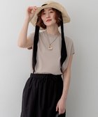 【23区/NIJYUSANKU】のレーヨンポリエステルストレッチ フレンチスリーブ ニット 人気、トレンドファッション・服の通販 founy(ファニー) ファッション Fashion レディースファッション Fashion for Women トップス・カットソー Cut & Sew Tops ニット Knit Tops & Sweaters 春 Spring カーディガン Cardigan, Knitwear スリーブ Sleeve, Long Sleeve / Short Sleeve セーター Sweater, Knitwear デニム Denim, Jeans Material 定番 Standard, Basic Item 人気 Popular, Best Seller フレンチ French, French Style S/S・春夏 SS, Spring/Summer, Warm Season 夏 Summer エレガント 上品 Elegant 2026年 2026 thumbnail ベージュ系|ID: prp329100004925989 ipo3291000000036963409