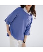 【エニィ スィス/any SiS】の【アイスタッチ】ボートネックニット プルオーバー ブルー|ID: prp329100004926065 ipo3291000000036963710